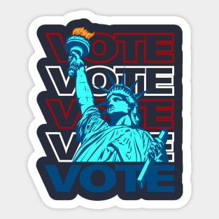 Vote For Liberty Sticker